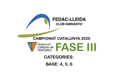 GIMNASTICA FEDAC LLEIDA FASE III
